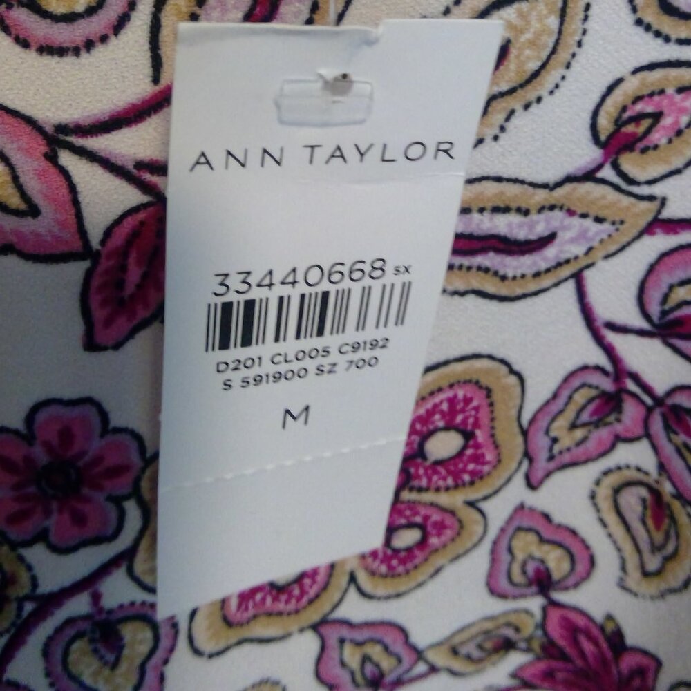 Ann Taylor Floral Top New With Tags - Picture 3 of 9